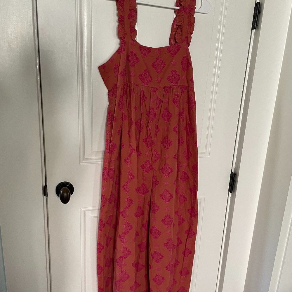 Free People Katya Printed Jumpsuit- Size Small